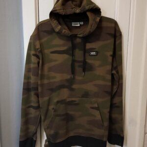 Vans off the wall camo hoodie in good condition size medium